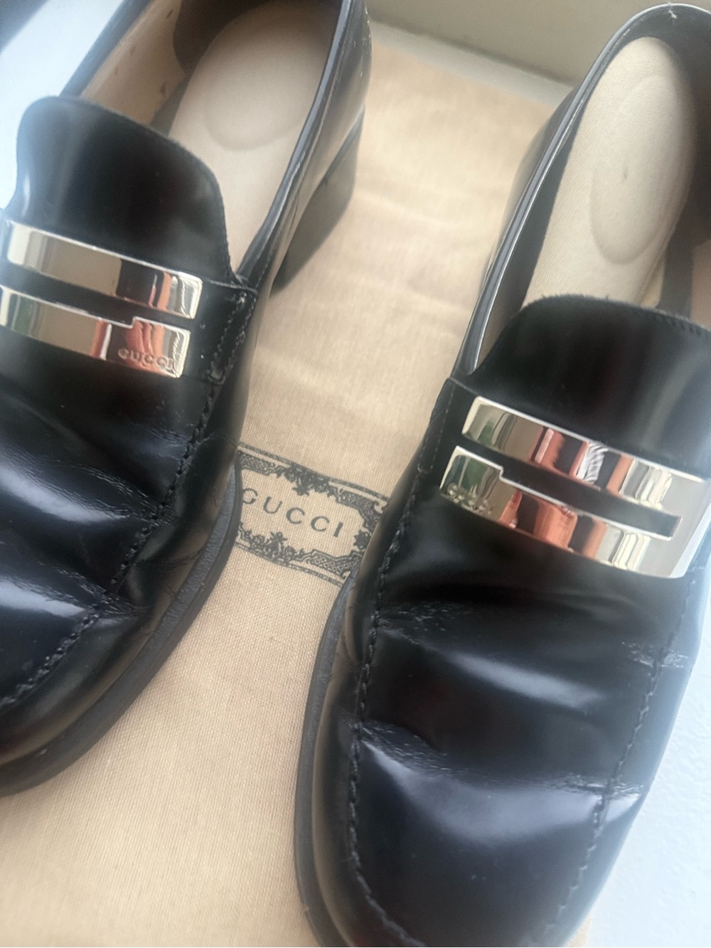 Gucci loafers- women